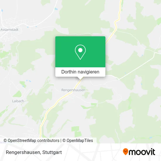 Rengershausen Karte