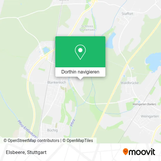 Elsbeere Karte