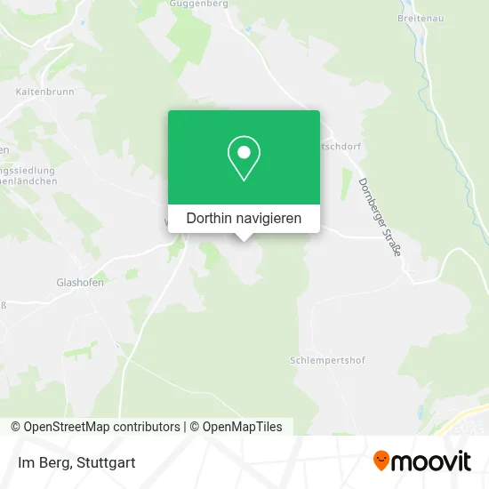 Im Berg Karte