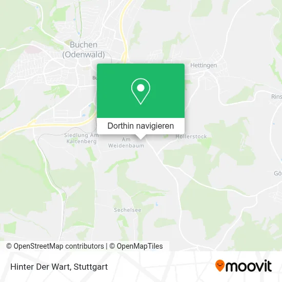 Hinter Der Wart Karte