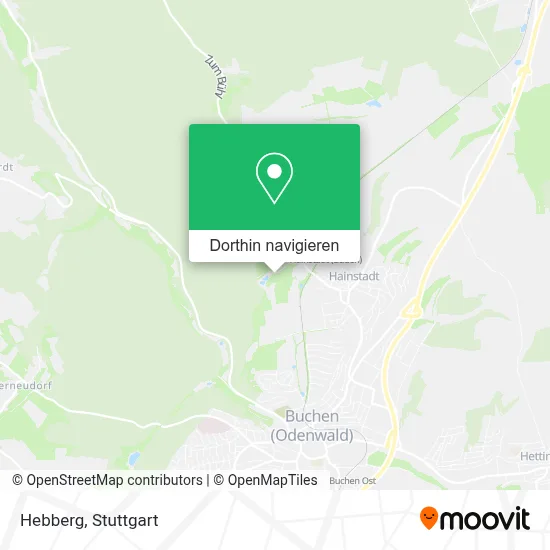 Hebberg Karte