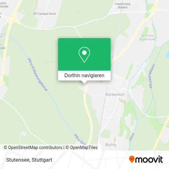 Stutensee Karte