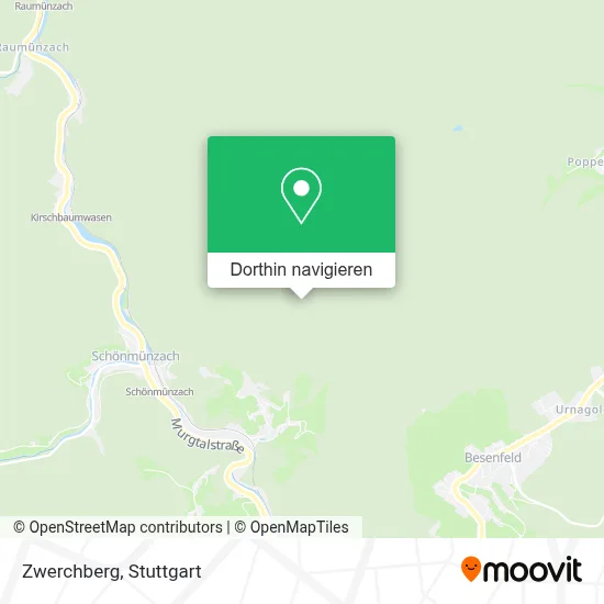 Zwerchberg Karte
