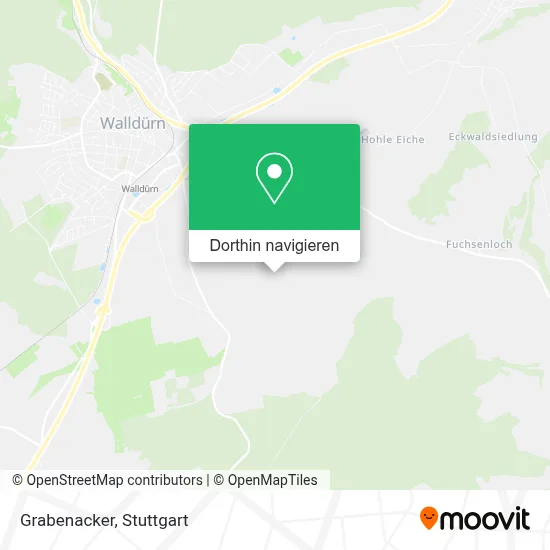 Grabenacker Karte