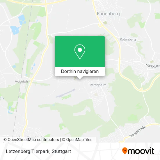 Letzenberg Tierpark Karte