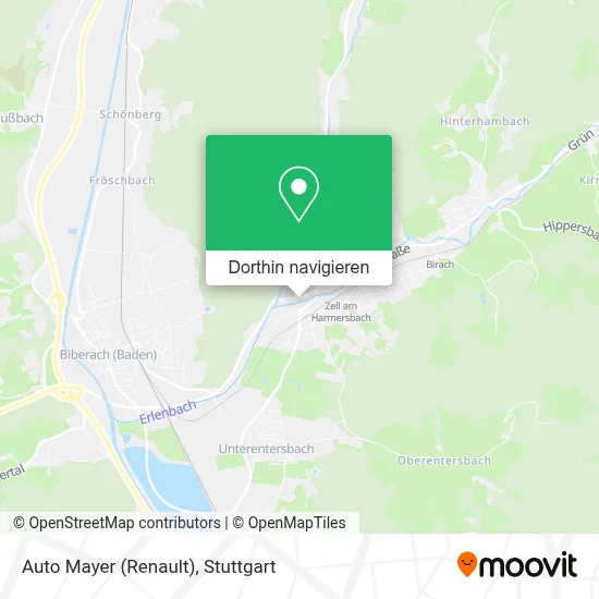 Auto Mayer (Renault) Karte