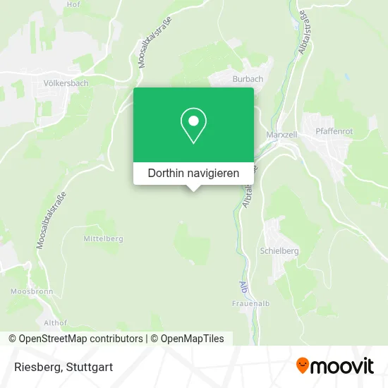 Riesberg Karte