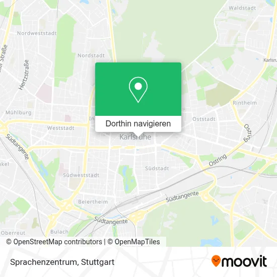 Sprachenzentrum Karte