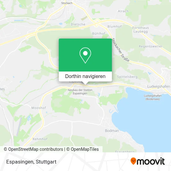 Espasingen Karte