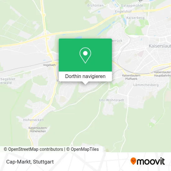 Cap-Markt Karte
