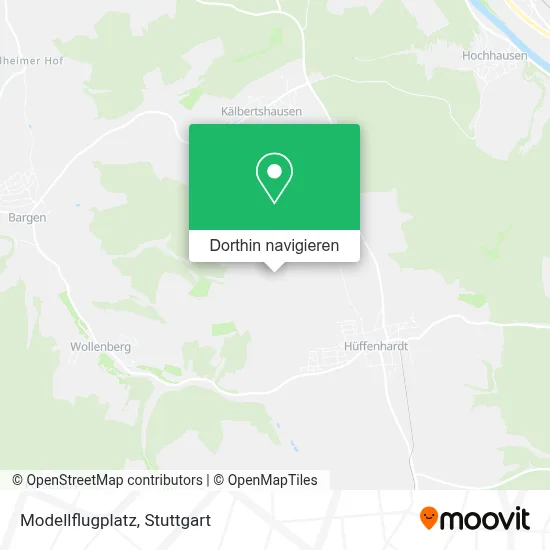 Modellflugplatz Karte