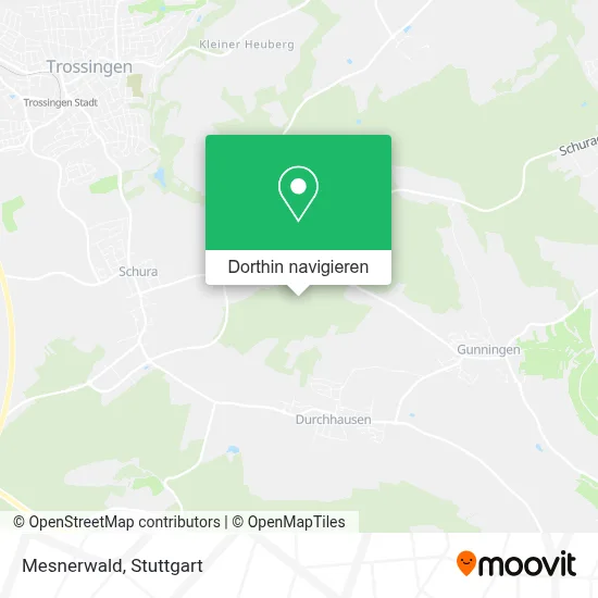 Mesnerwald Karte