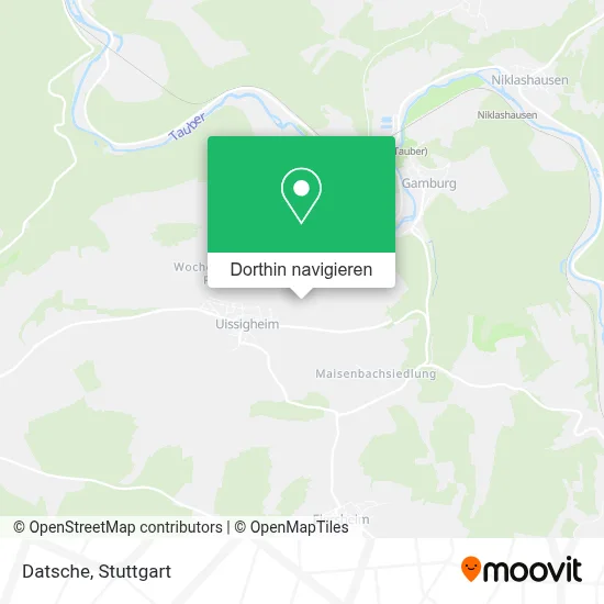 Datsche Karte