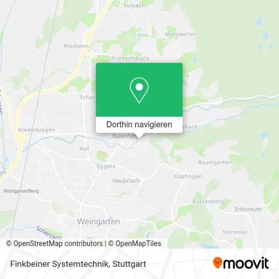 Finkbeiner Systemtechnik Karte