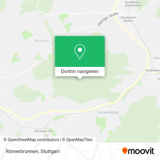 Römerbrunnen Karte
