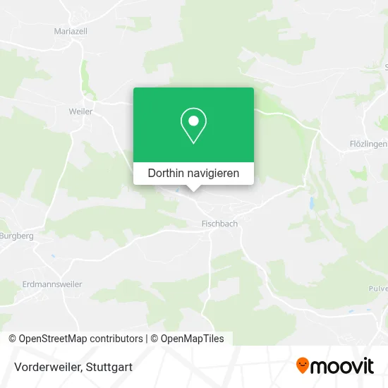Vorderweiler Karte