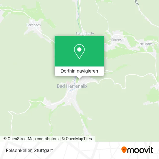 Felsenkeller Karte