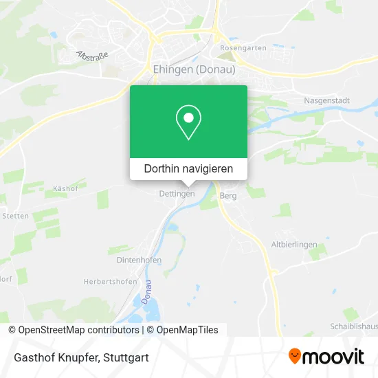 Gasthof Knupfer Karte