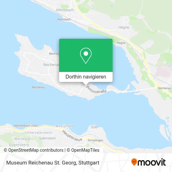 Museum Reichenau St. Georg Karte