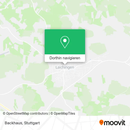 Backhaus Karte