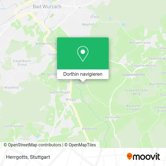 Herrgotts Karte