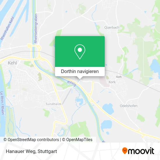 Hanauer Weg Karte