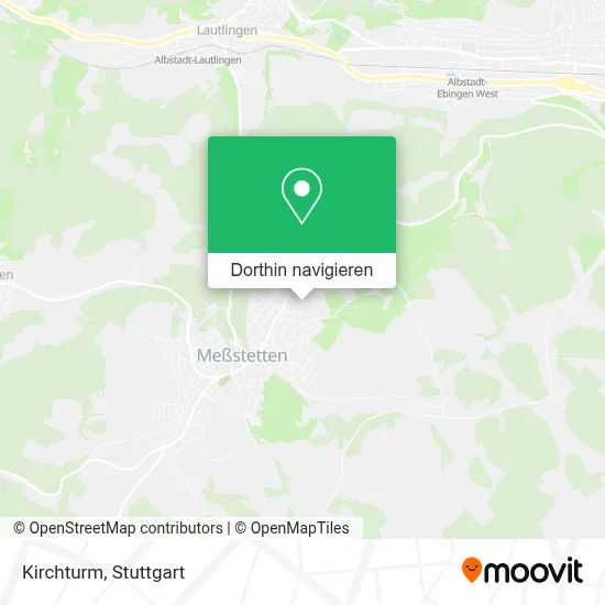 Kirchturm Karte
