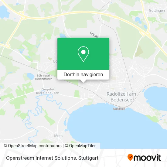 Openstream Internet Solutions Karte