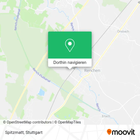 Spitzmatt Karte