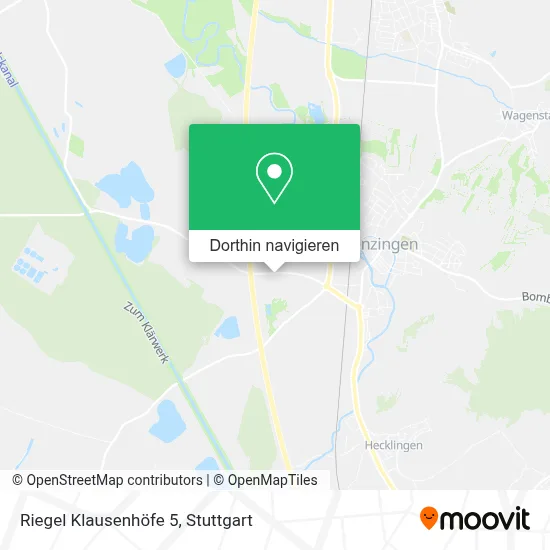 Riegel Klausenhöfe 5 Karte