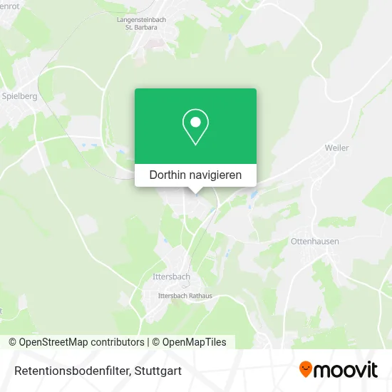 Retentionsbodenfilter Karte