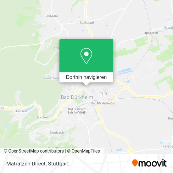Matratzen Direct Karte