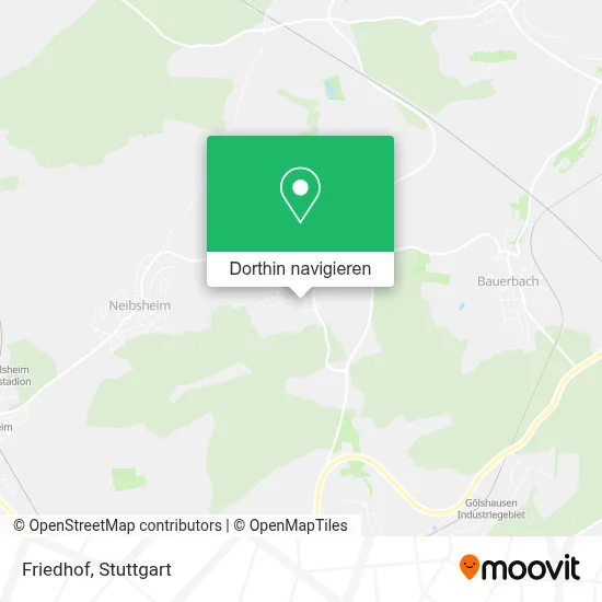 Friedhof Karte
