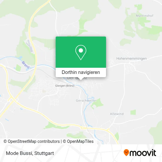 Mode Bussi Karte