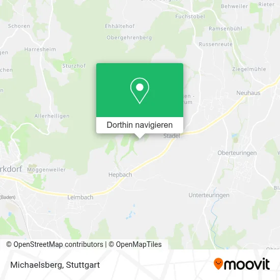 Michaelsberg Karte