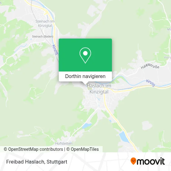 Freibad Haslach Karte