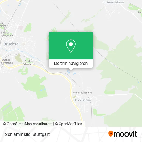 Schlammsilo Karte