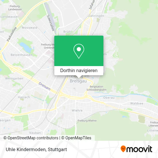 Uhle Kindermoden Karte