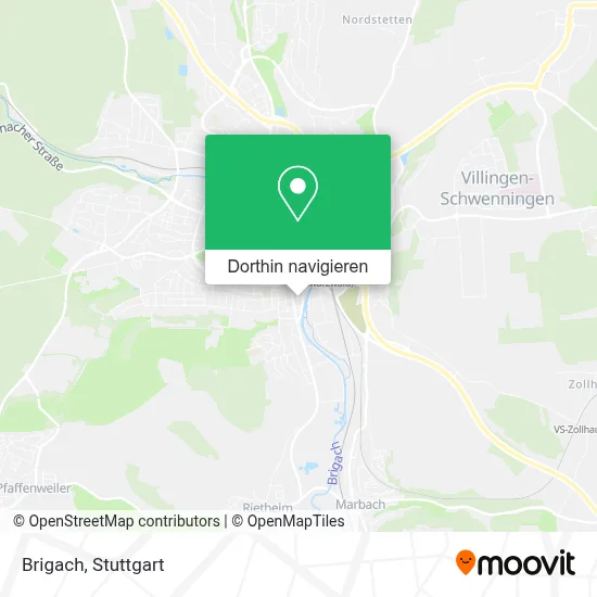 Brigach Karte