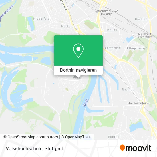 Volkshochschule Karte