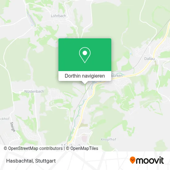 Hasbachtal Karte