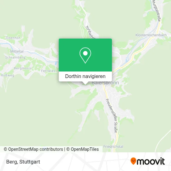 Berg Karte