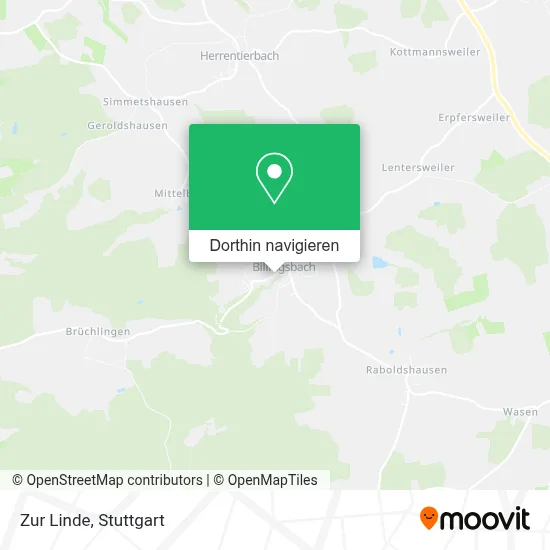 Zur Linde Karte