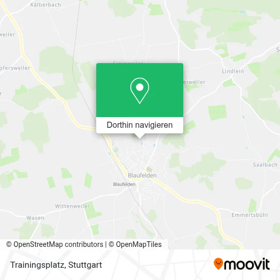Trainingsplatz Karte