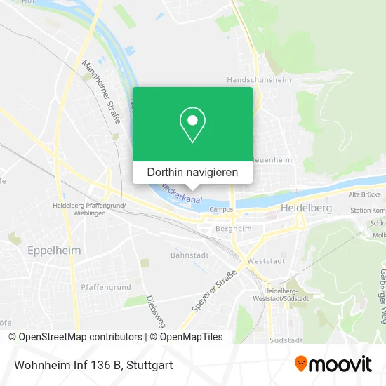 Wohnheim Inf 136 B Karte