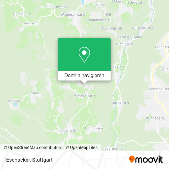 Eschacker Karte
