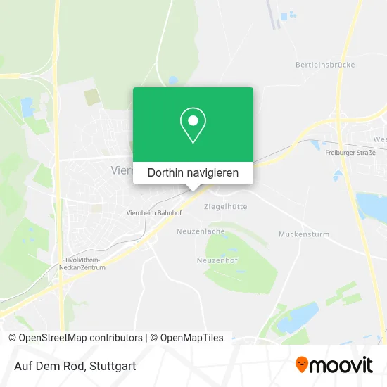 Auf Dem Rod Karte
