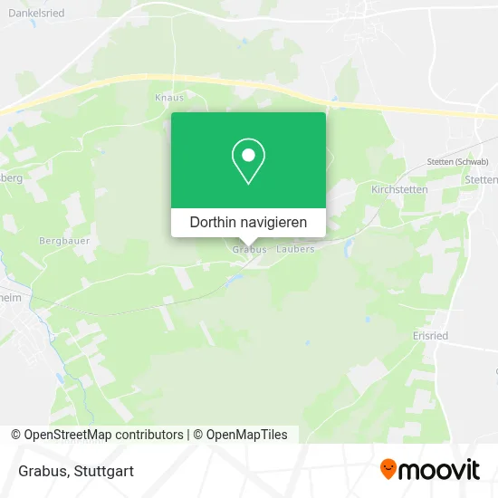 Grabus Karte
