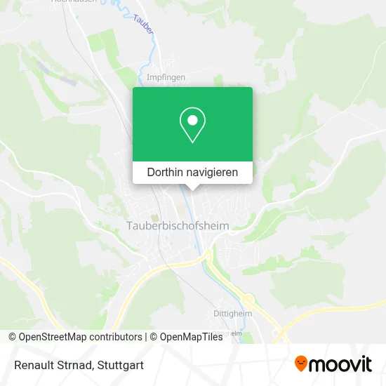 Renault Strnad Karte