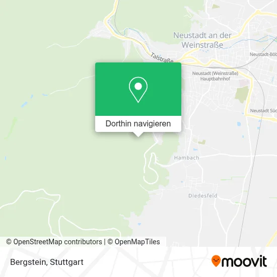 Bergstein Karte